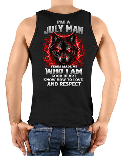 JULY SHIRT I Know How To Love And Respect - For Men - Virgo07 (SKU2610-186-07)