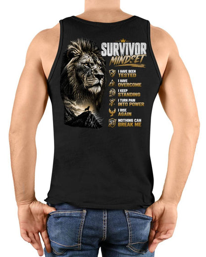 PET SHIRT Survivor Mindset - For Men - Virgo00 (SKU2608-623)