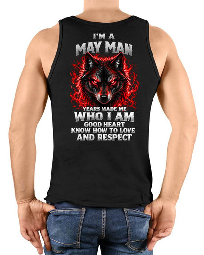 MAY SHIRT I Know How To Love And Respect - For Men - Virgo05 (SKU2610-186-05)