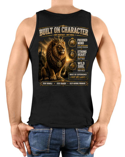 PET SHIRT Built On Character - For Men - Virgo00 (SKU2608-485)