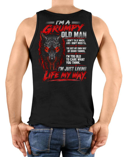 SHIRT I'm A Grumpy Old Man - For Men - Virgo00 (SKU2609-247)