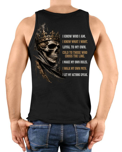 SHIRT I Know What I Want - For Men - Virgo00 (SKU2609-106)