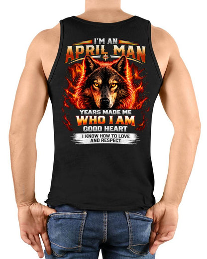 APRIL SHIRT I Know How To Love And Respect - For Men - Virgo04 (SKU2609-291-04)