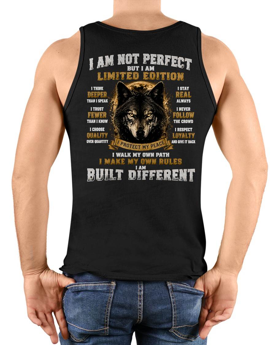 PET SHIRT Built Different - For Men - Virgo00 (SKU2608-619)