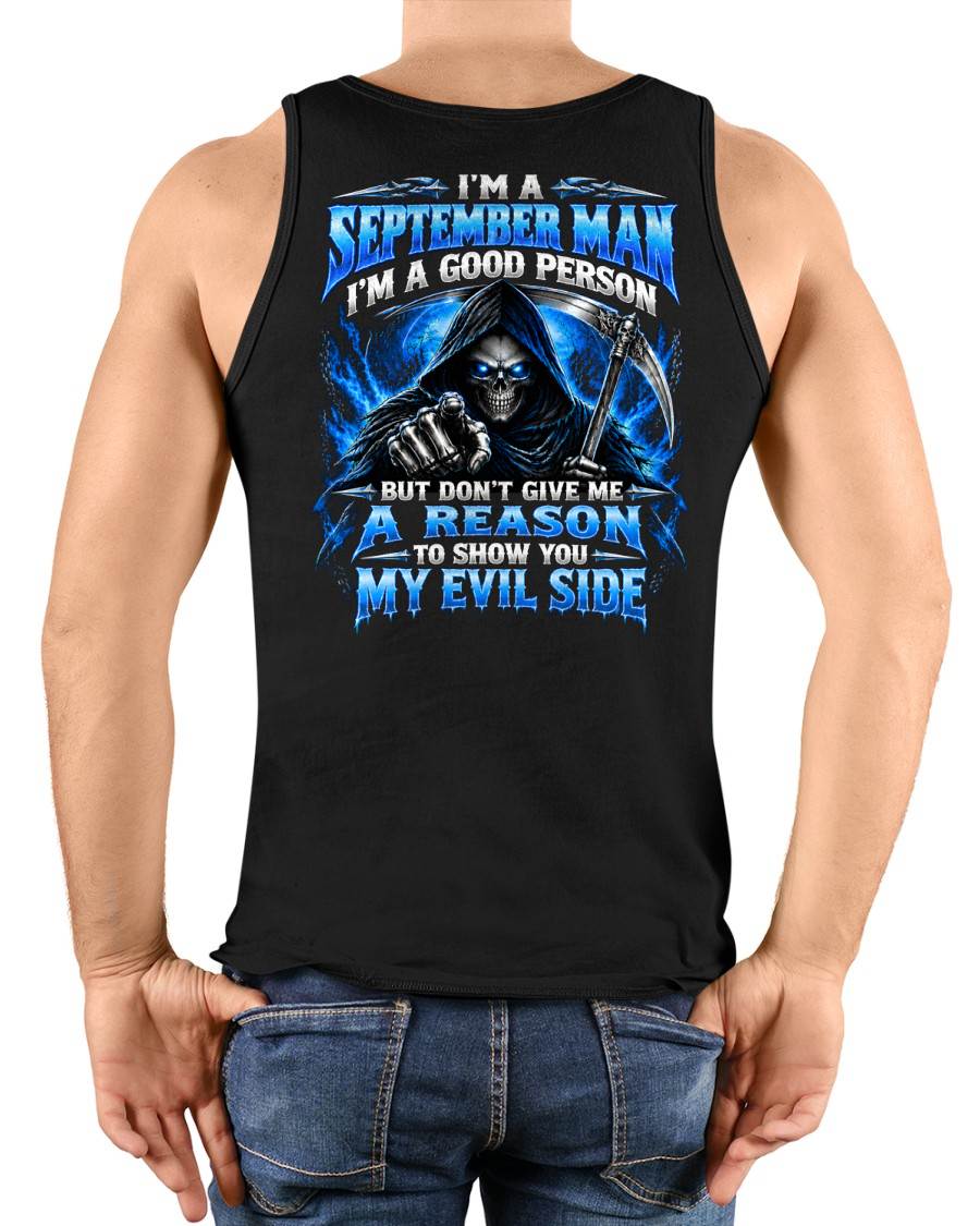 SEPTEMBER SHIRT I'm A Good Person - For Men - Virgo09 (SKU2609-302-09)