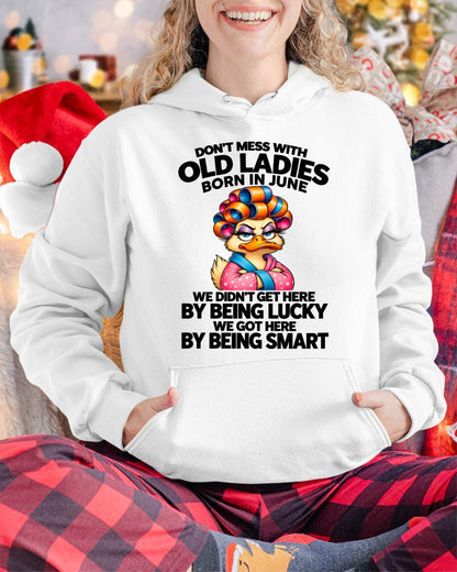 JUNE SHIRT Don't Mess With Old Ladies - For Women - Virgo06 (SKU2609-304-06)