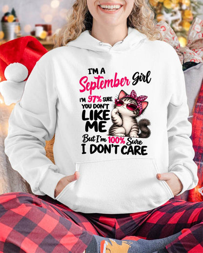 SEPTEMBER SHIRT You Don't Like Me, I Don't Care - For Women -Virgo09 (SKU2610-192-09)