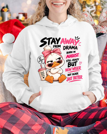 AUGUST SHIRT Stay Away From Drama - For Women - Virgo08 (SKU2609-205-08)