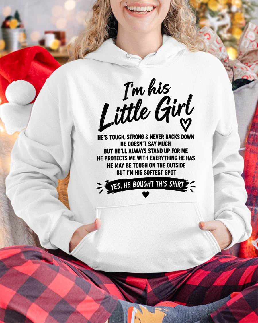 SHIRT I'm His Little Girl - From Grandpa - To Granddaughter - Virgo00 (SKU2609-169)