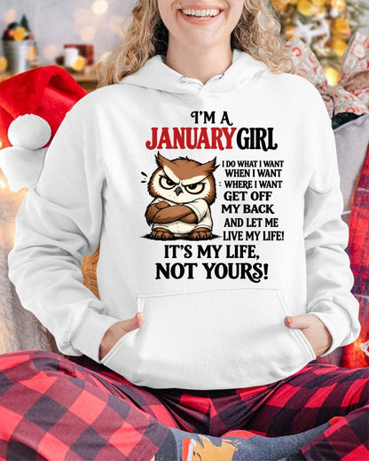 JANUARY SHIRT It's My Life, Not Yours - For Women - Virgo01 (SKU2609-328-01)