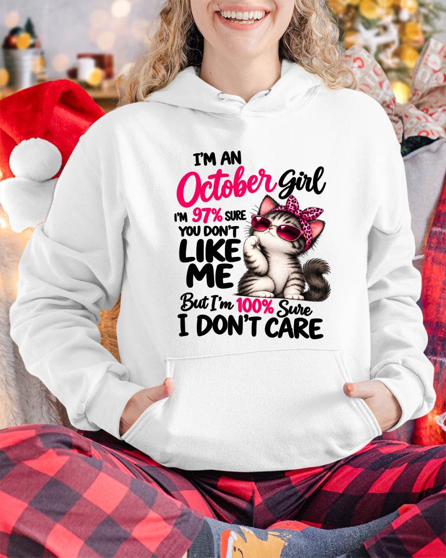 OCTOBER SHIRT You Don't Like Me, I Don't Care - For Women -Virgo10 (SKU2610-192-10)