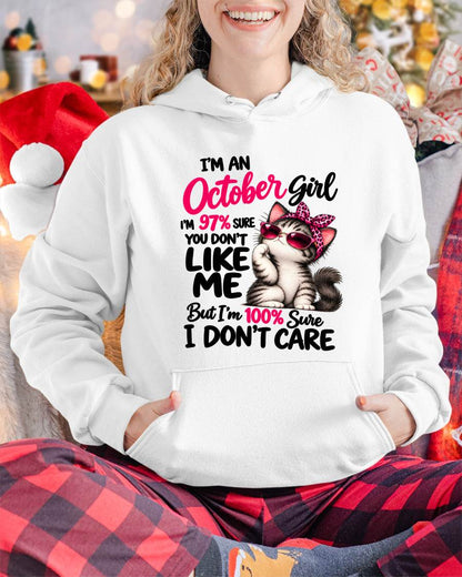 OCTOBER SHIRT You Don't Like Me, I Don't Care - For Women -Virgo10 (SKU2610-192-10)