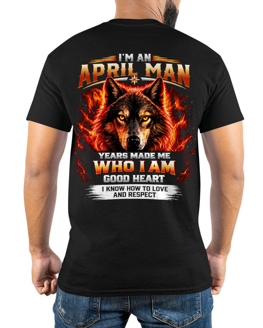 APRIL SHIRT I Know How To Love And Respect - For Men - Virgo04 (SKU2609-291-04)