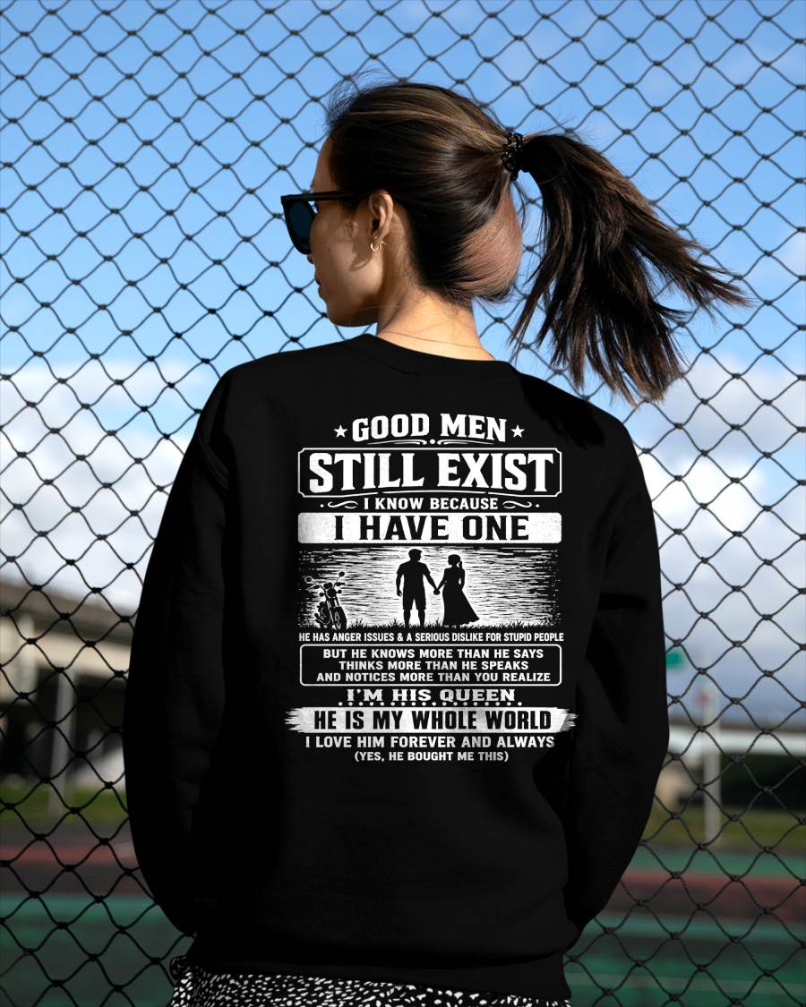 GOOD MEN STILL EXIST I KNOW BECAUSE HAVE ONE - Perfect gift for your girlfriend or wife From Husband - virgo00 (SKU2608-562-00)