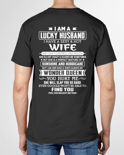 I AM A LUCKY HUSBAND I HAVE A SEXY & HOT WIFE  - FROM WIFE - virgo00 (SKU12-316-00)