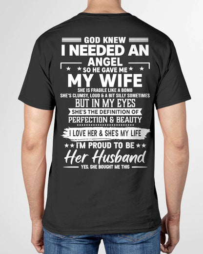 IN MY EYES SHE'S THE DEFINITION OF PERFECTION & BEAUTY I LOVE HER & SHE'S MY LIFE - FROM WIFE - virgo00 (SKU26T-01171-00)