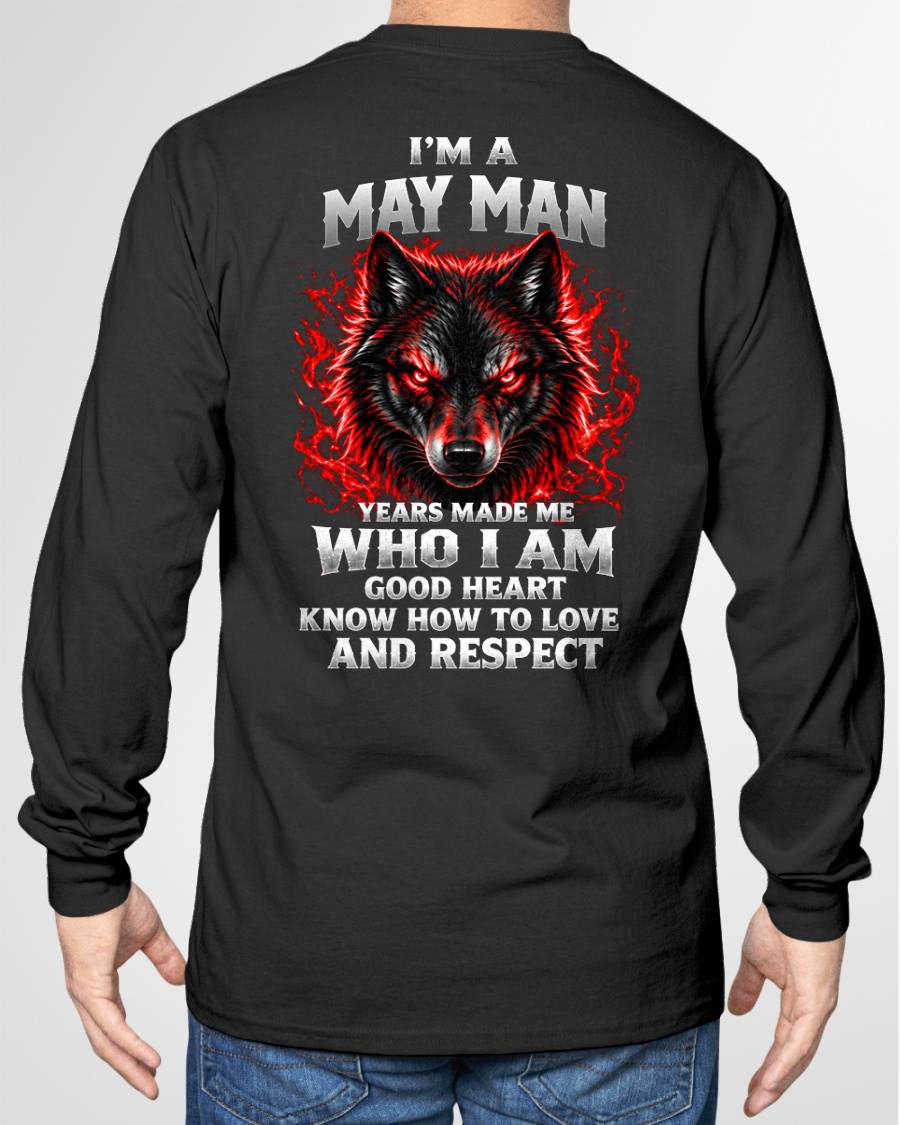 MAY SHIRT I Know How To Love And Respect - For Men - Virgo05 (SKU2610-186-05)