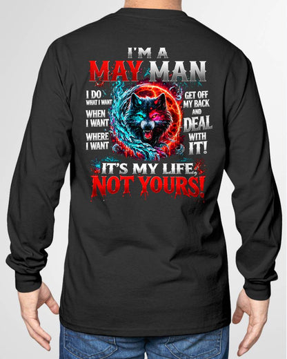 MAY SHIRT It's My Life, Not Yours - For Men - Virgo05 (SKU2609-331-05)