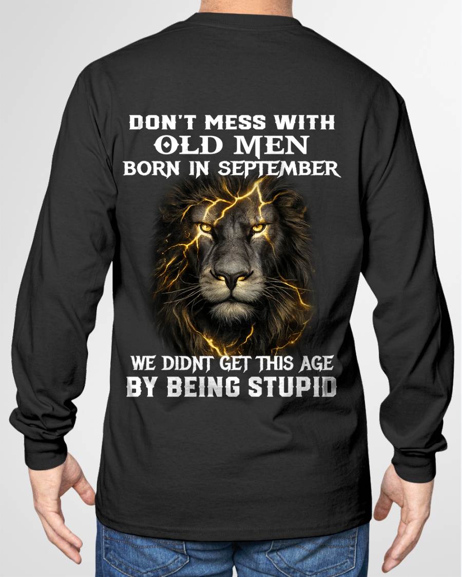 SEPTEMBER SHIRT, DON’T MESS WITH OLD MEN - Virgo MALE09 (SKU2604-309-09)