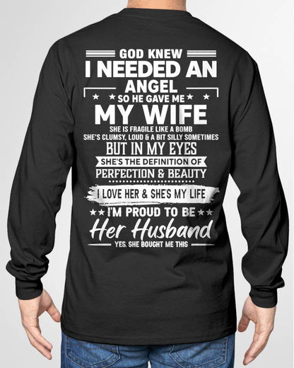 IN MY EYES SHE'S THE DEFINITION OF PERFECTION & BEAUTY I LOVE HER & SHE'S MY LIFE - FROM WIFE - virgo00 (SKU26T-01171-00)