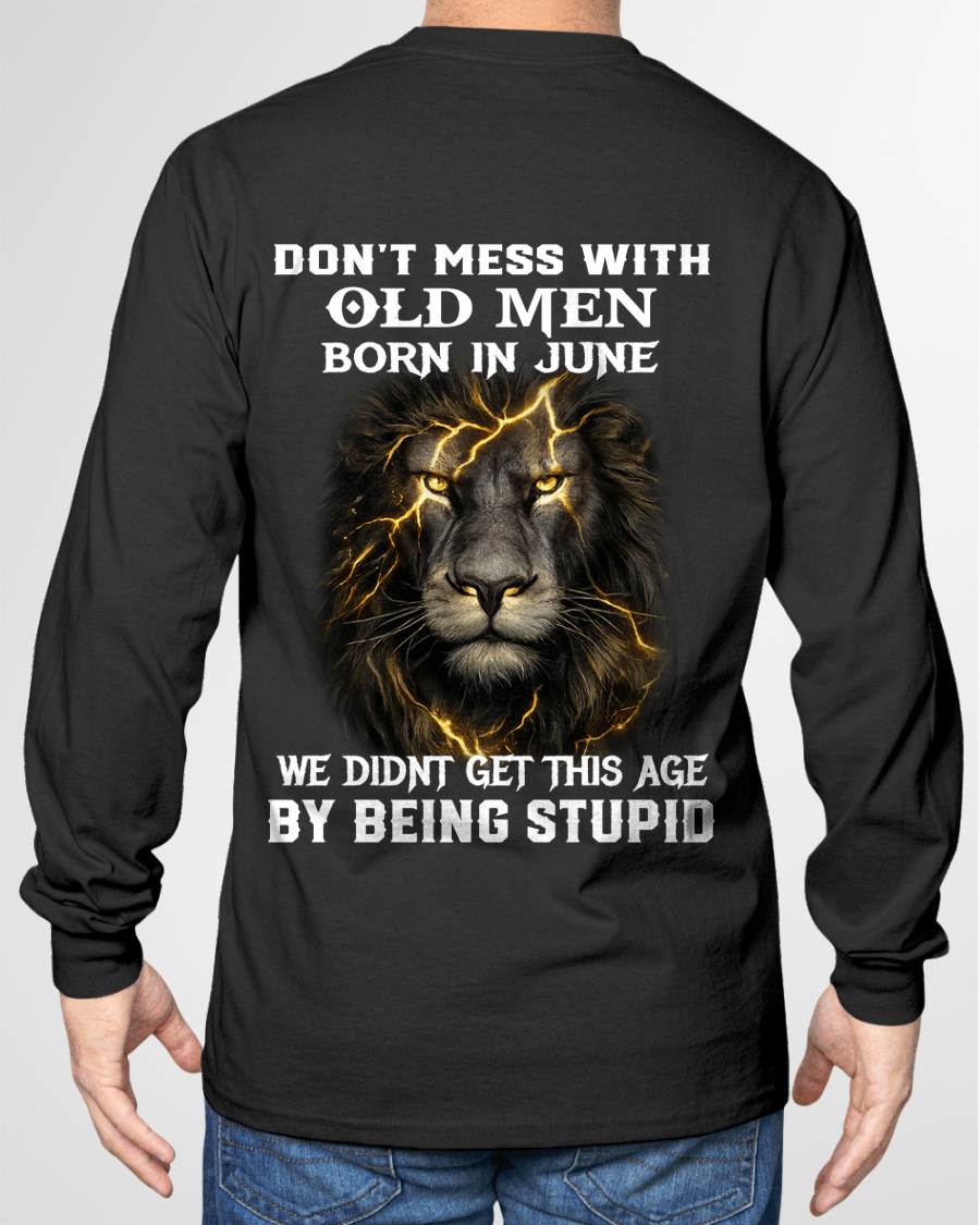 JUNE SHIRT, DON’T MESS WITH OLD MEN - Virgo MALE01 (SKU2604-309-06)