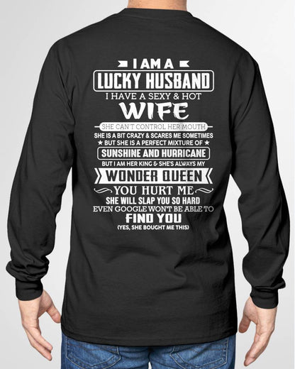 I AM A LUCKY HUSBAND I HAVE A SEXY & HOT WIFE  - FROM WIFE - virgo00 (SKU12-316-00)