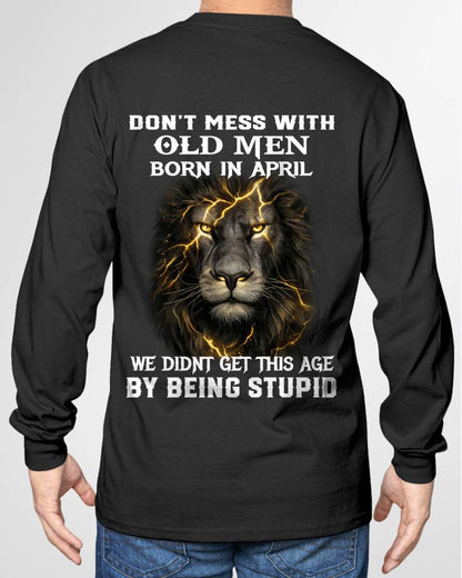 APRIL SHIRT, DON’T MESS WITH OLD MEN - Virgo MALE01 (SKU2604-309-04)