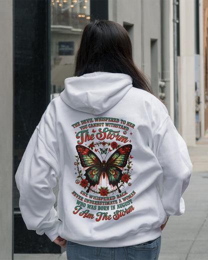 The Devil Whispered to Her – I Am the Storm August Woman Shirt - Virgo08 FMA (SKU10-72-08)