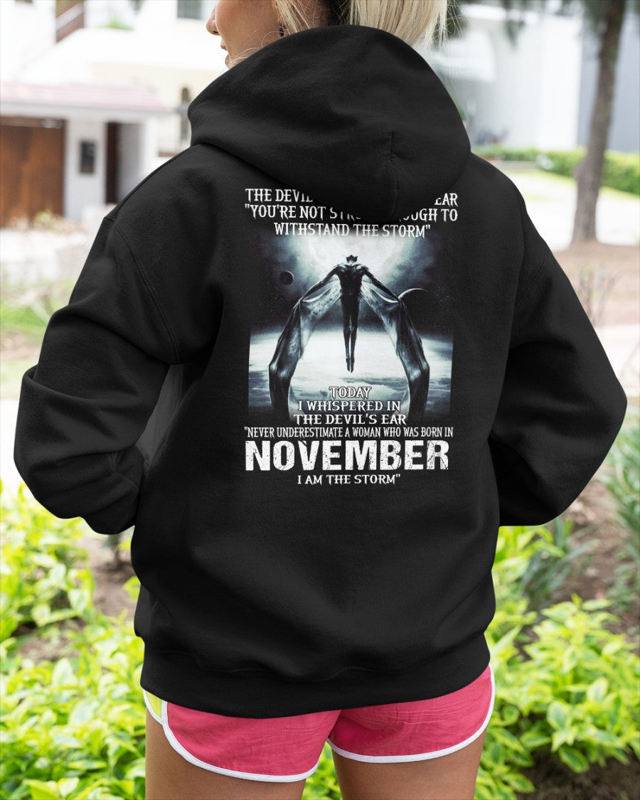 NOVEMBER - NEVER UNDERESTIUNDER A WOMAN - I AM THE STORM-FMA-(SKU-CHAUU-11)