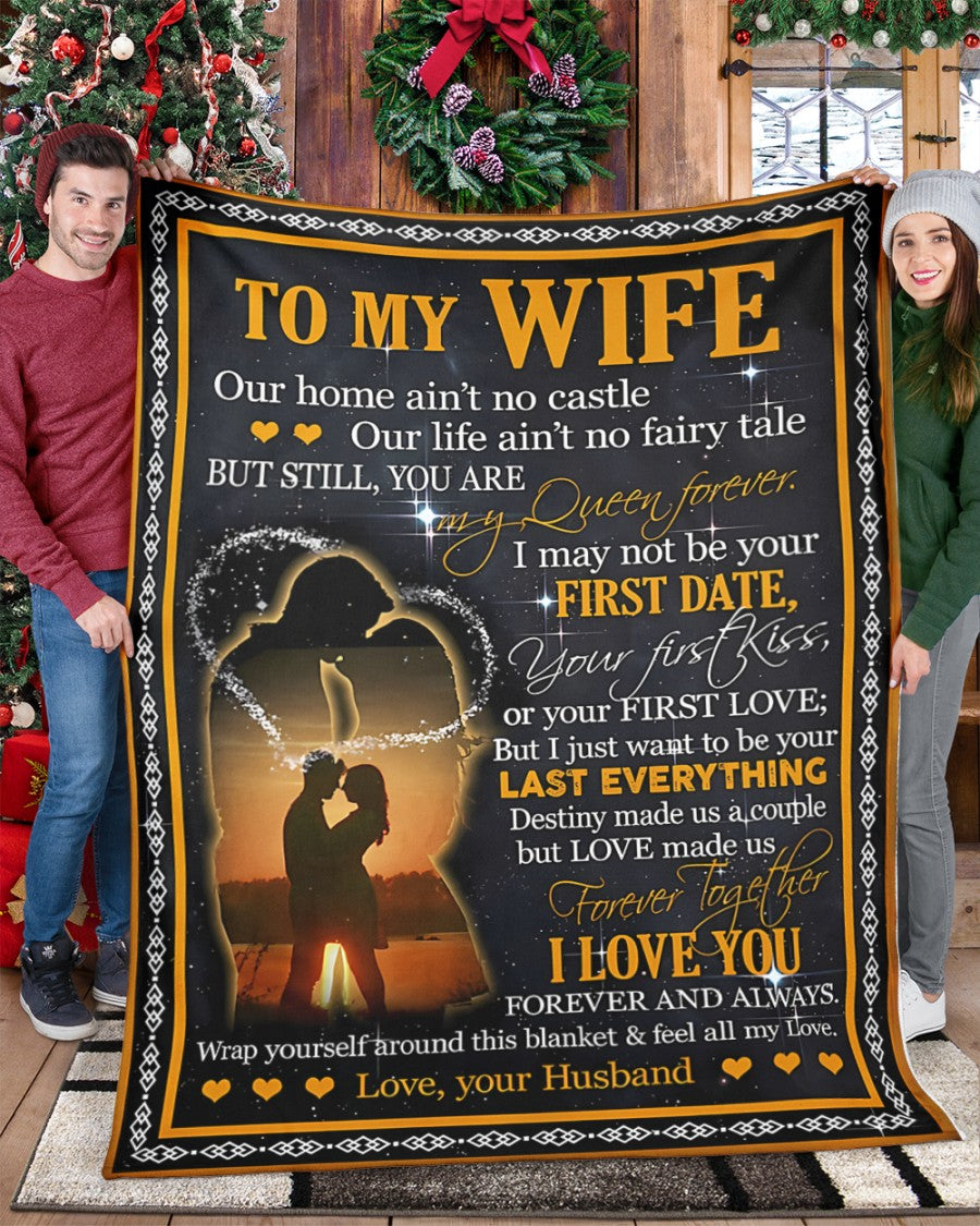 To My Wife Blanket – Our Love, Wrapped In Warmth, From Husband (SKUB07-61)