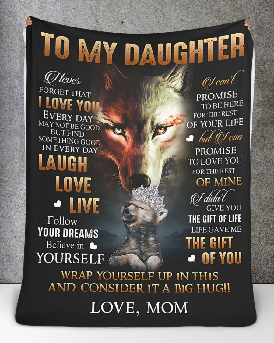 BLANKET FOR DAUGHTER – COMFORT & WARMTH GIFT FROM MOM (SKUB07-113)