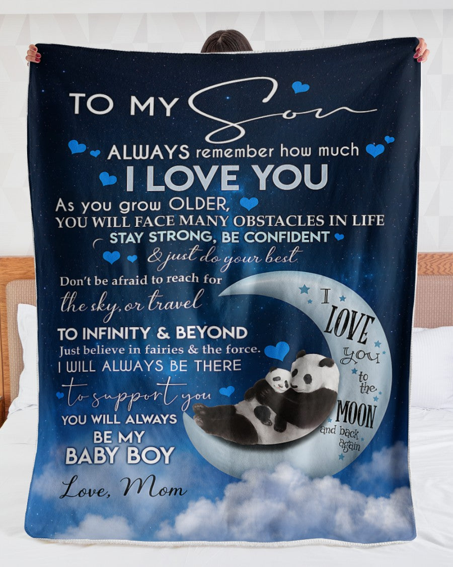 BLANKET FOR SON – COMFORT & WARMTH GIFT FROM MOM (SKU2607-136)