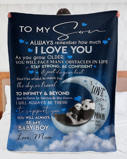 BLANKET FOR SON – COMFORT & WARMTH GIFT FROM MOM (SKU2607-136)