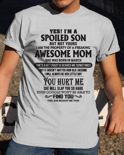 March - Gift for Son From Mom - virgo03 ( SKU-MS01-03)