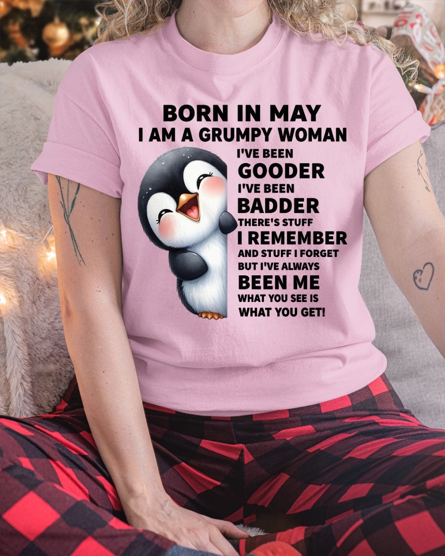 BORN IN MAY I AM A GRUMPY WOMAN Virgo05 FMA (SKU09-95-05)