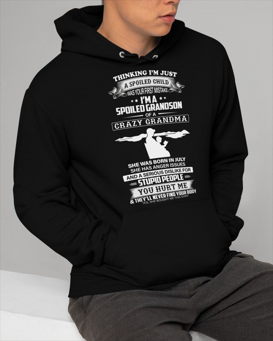 Spoiled by Grandma Shirt July Edition – From Grandma to Grandson virgo07 (SKU-GMS2-07)