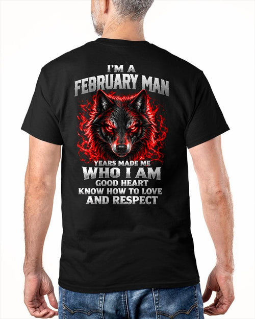FEBRUARY SHIRT I Know How To Love And Respect - For Men - Virgo02 (SKU2610-186-02)