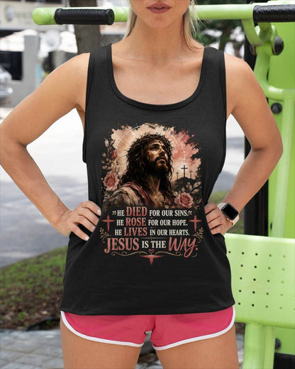 Christian T-Shirt Jesus is the Way - For Women - Virgo00 (SKU2608-08)