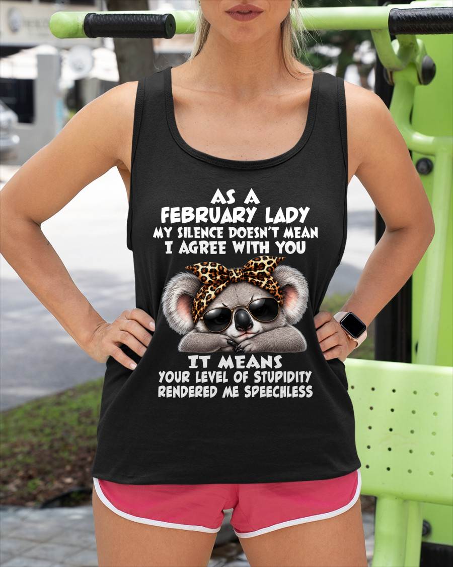 FEBRUARY SHIRT As A February Lady - For Women - Virgo02 (SKU2609-113-02)