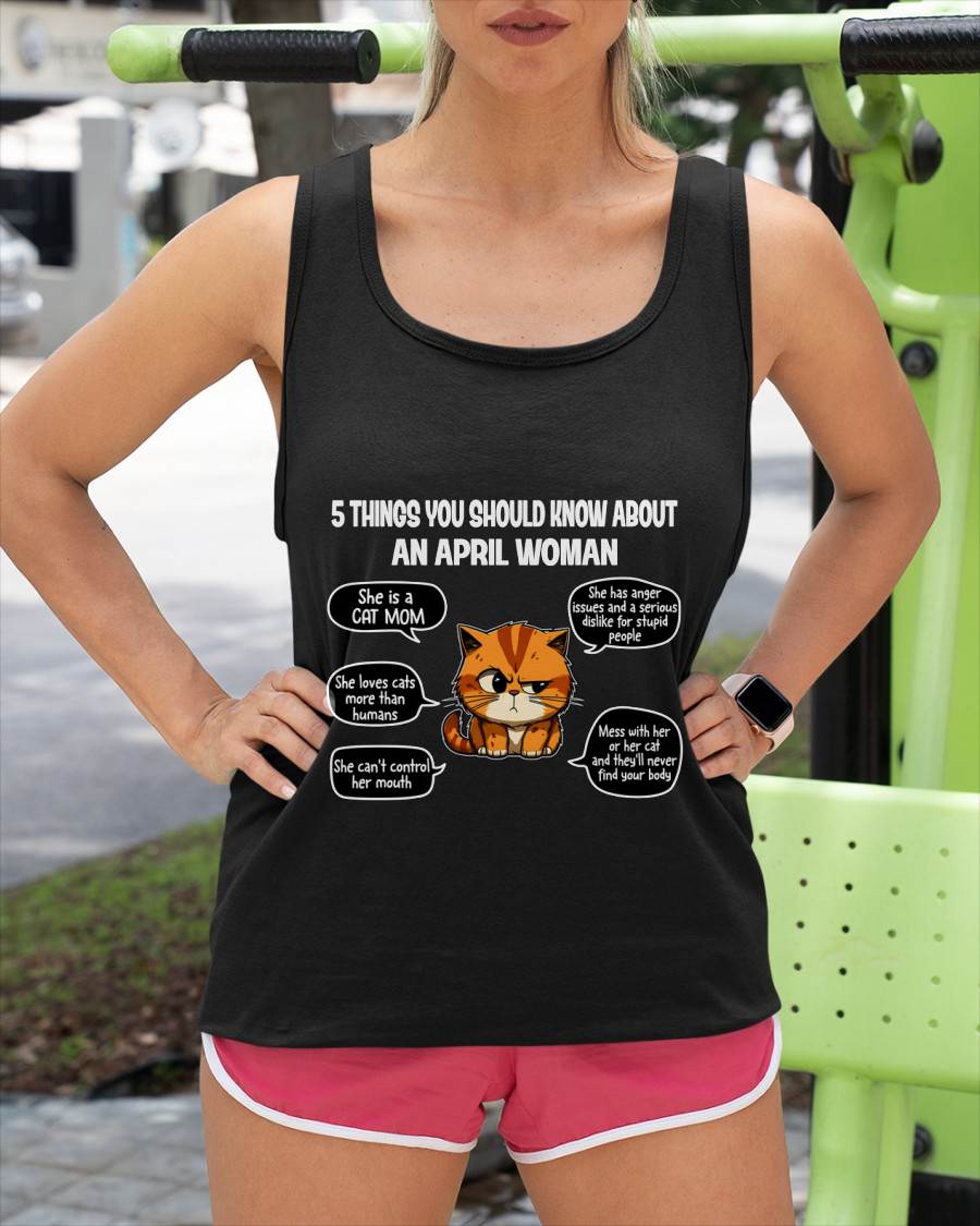 APRIL SHIRT, 5 THINGS YOU SHOULD KNOW ABOUT THIS WOMAN - Virgo04 (SKU2604-312-04)