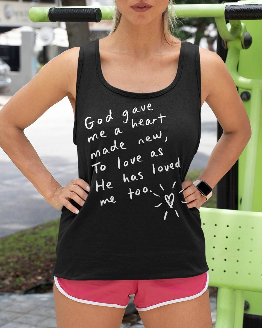 God gave me a heart T-Shirt- For Women - Virgo00 (SKU2607-317)