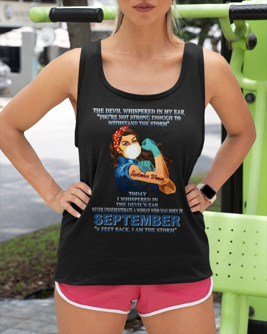 Never Underestimate A Woman Born In September – September Woman “I Am The Storm” - FMA / Virgo09 (SKU12-322-09)