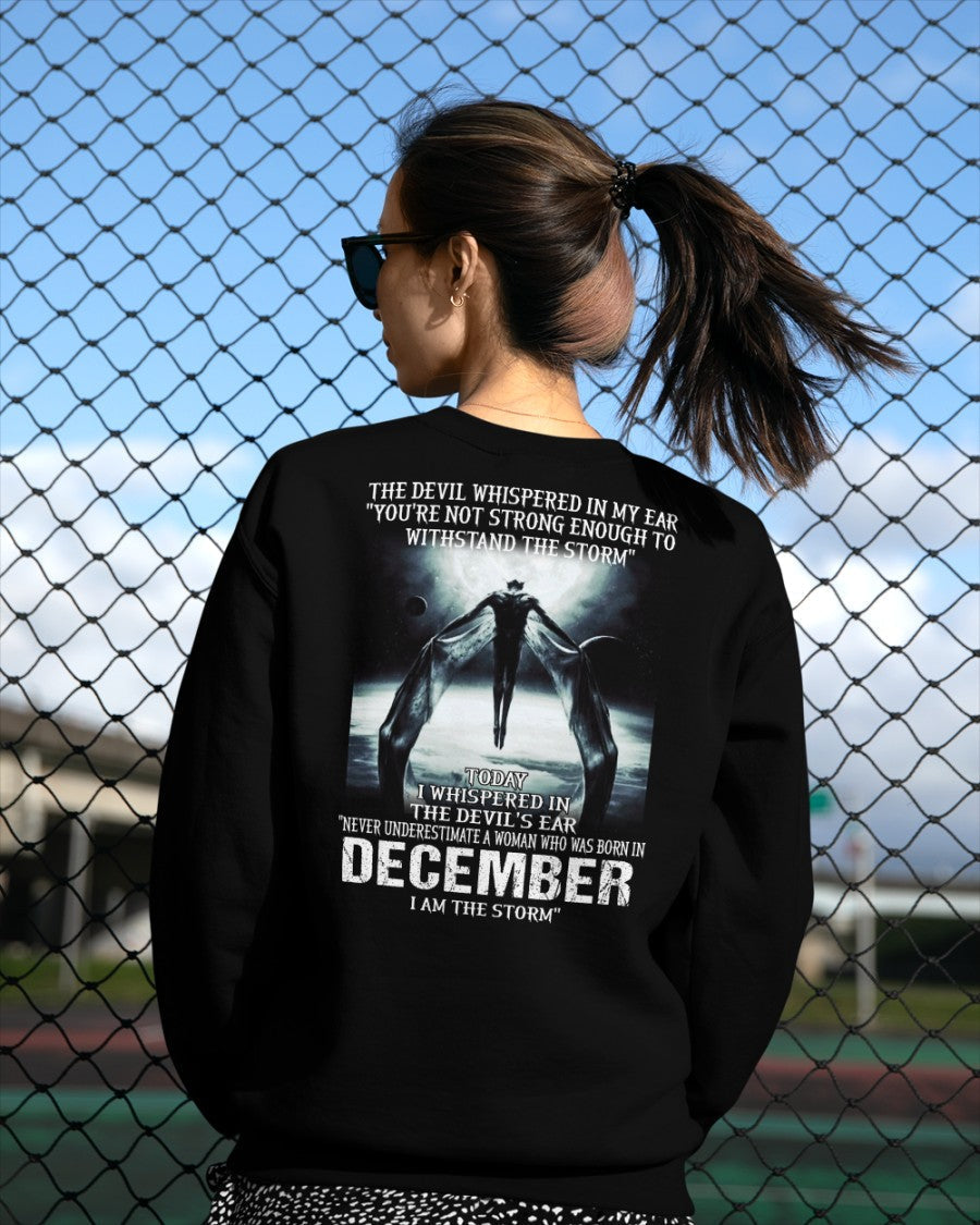 DECEMBER - NEVER UNDERESTIUNDER A WOMAN - I AM THE STORM-FMA-(SKU-CHAUU-12)
