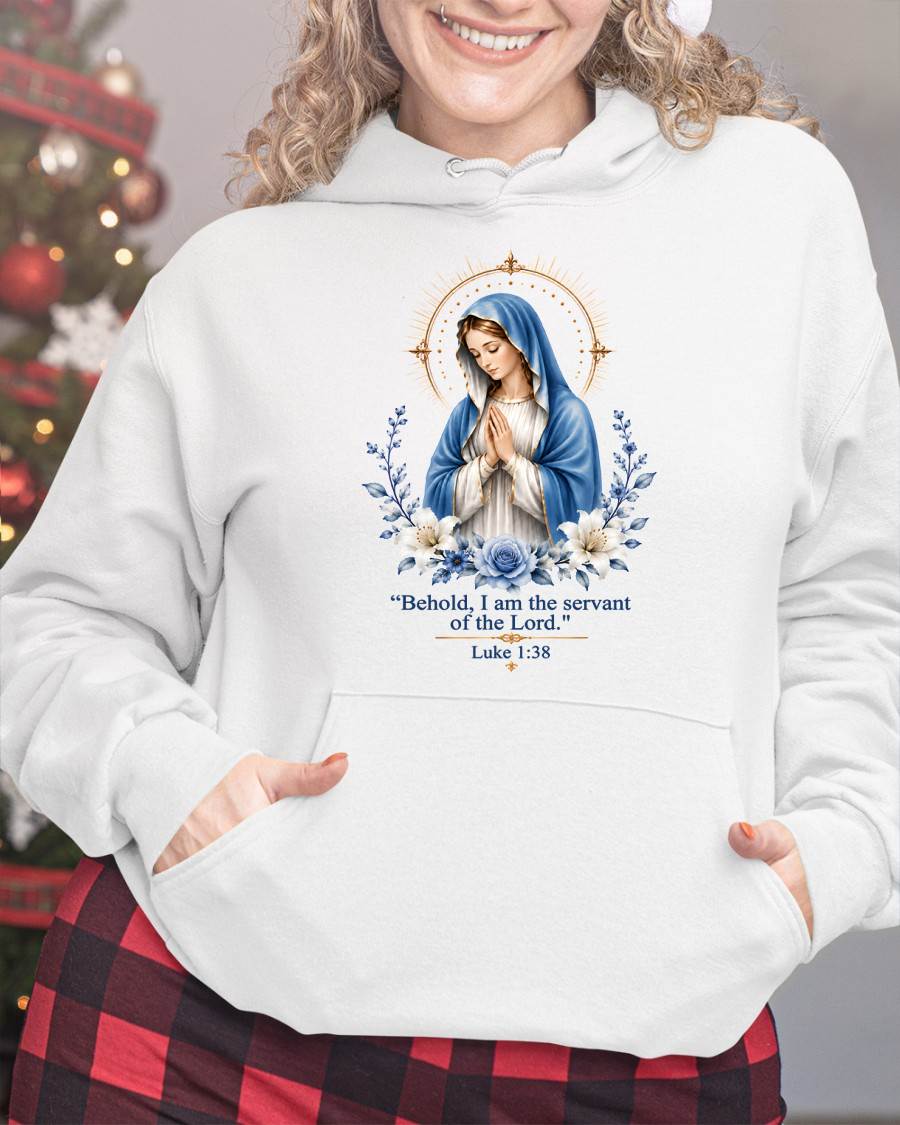 Christian T-Shirt Virgin Mary - For Women - Virgo00 (SKU2608-50)