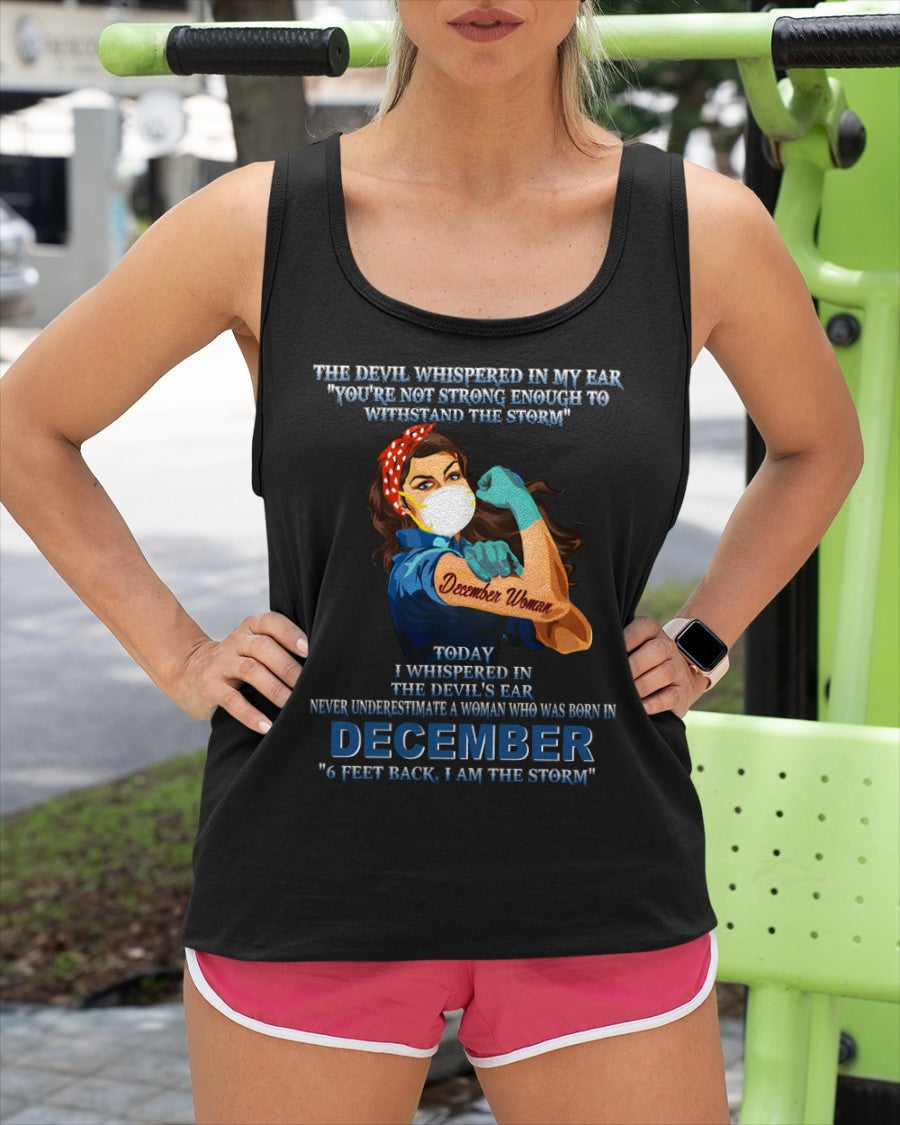 Never Underestimate A Woman Born In December – December Woman “I Am The Storm” - FMA / Virgo12 (SKU12-322-12)