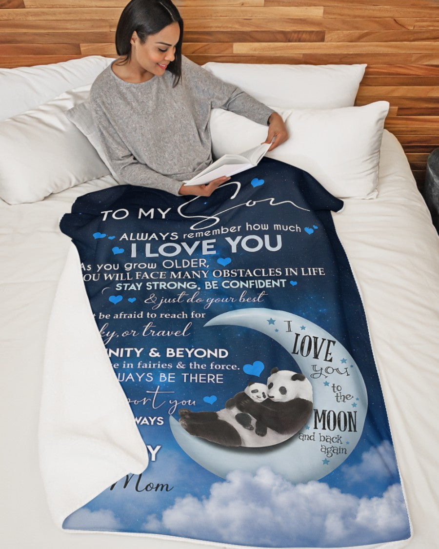 BLANKET FOR SON – COMFORT & WARMTH GIFT FROM MOM (SKU2607-136)