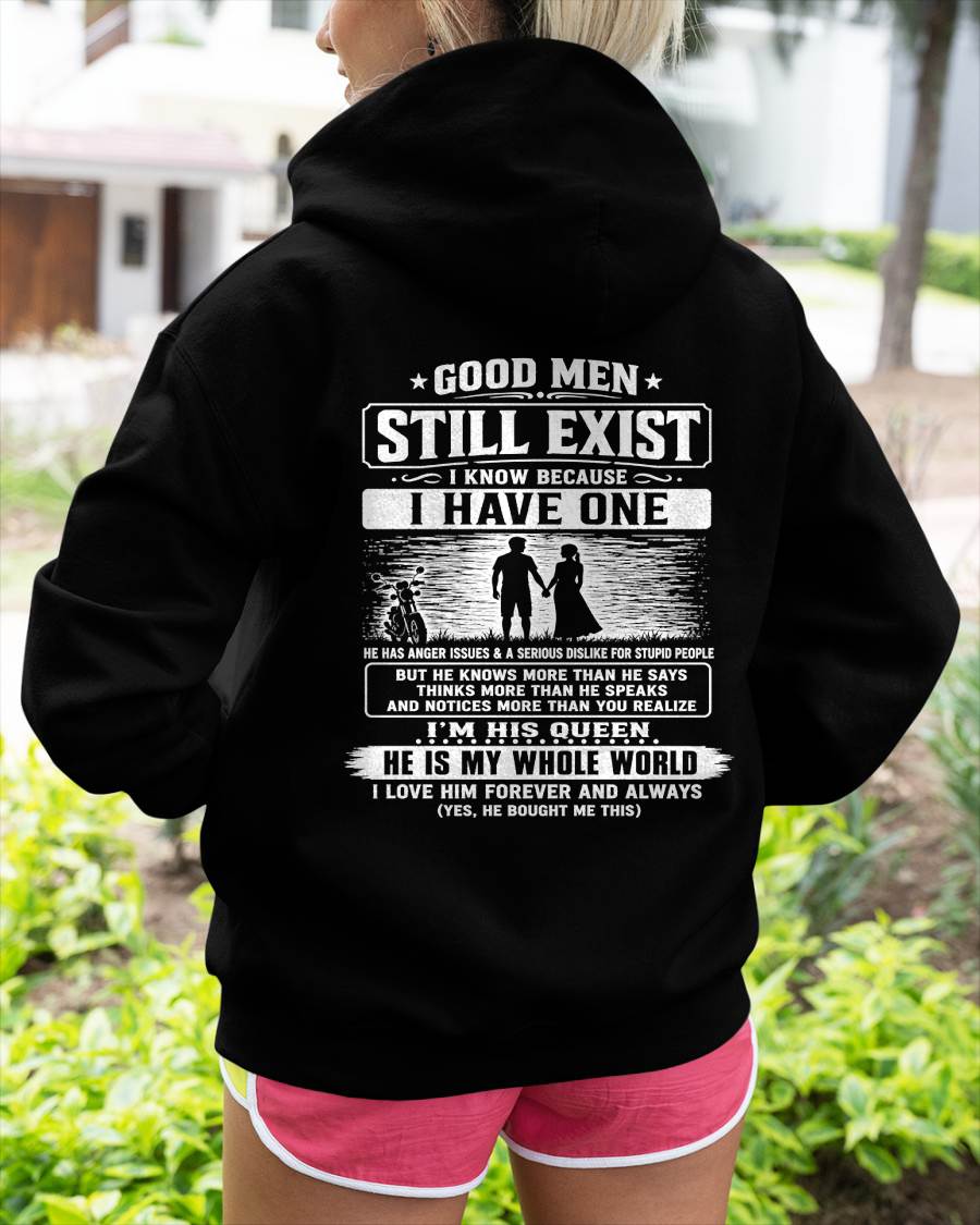 GOOD MEN STILL EXIST I KNOW BECAUSE HAVE ONE - Perfect gift for your girlfriend or wife From Husband - virgo00 (SKU2608-562-00)