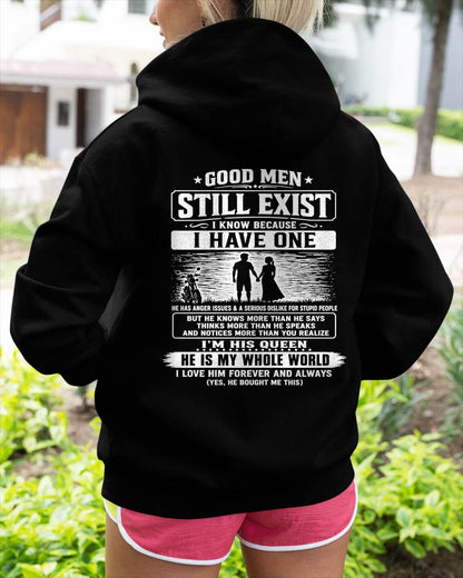 GOOD MEN STILL EXIST I KNOW BECAUSE HAVE ONE - Perfect gift for your girlfriend or wife From Husband - virgo00 (SKU2608-562-00)