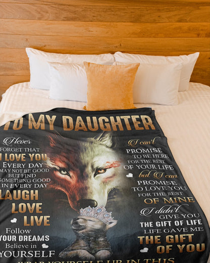 BLANKET FOR DAUGHTER – COMFORT & WARMTH GIFT FROM MOM (SKUB07-113)