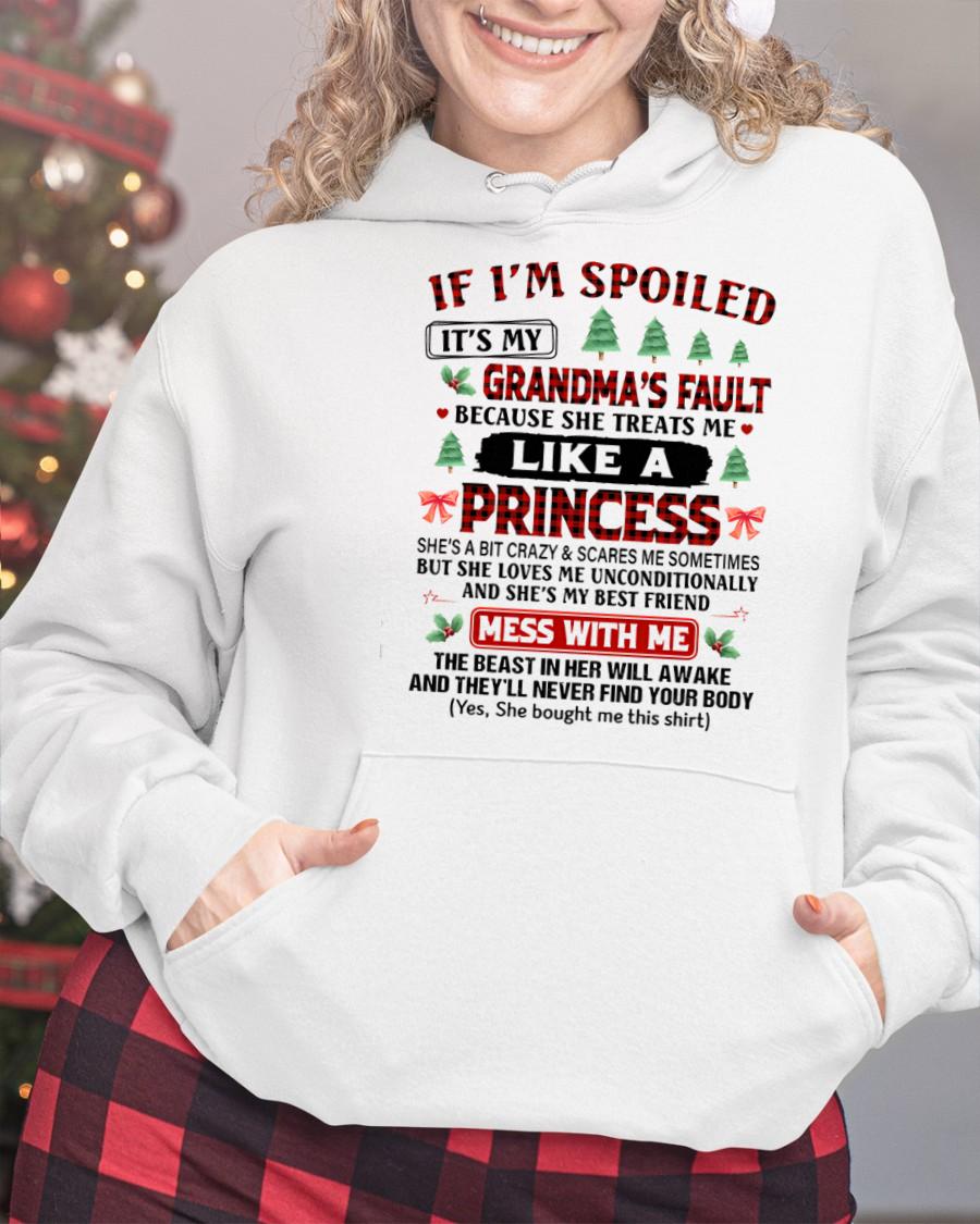 CHRISTMAX T-SHRIT FOR GRANDDAUGHTER - GIFT FROM GRANDMA - virgo00